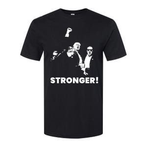 Stronger Trump Fight Support Softstyle CVC T-Shirt