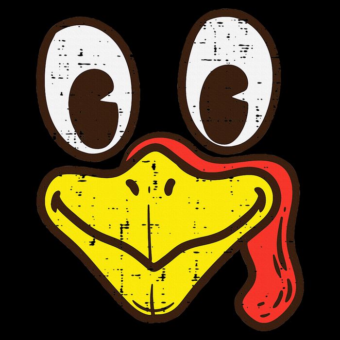 Silly Turkey Face Funny Thanksgiving Dinner Impact Tech Backpack