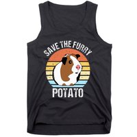 Save The Furry Potato Funny Guinea Pig Tank Top