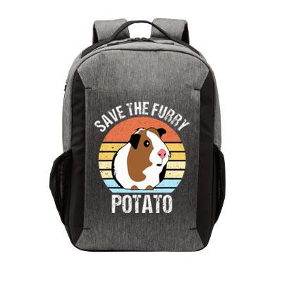 Save The Furry Potato Funny Guinea Pig Vector Backpack