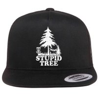 Stupid Tree Flying Disc Golf Team Player Flat Bill Trucker Hat