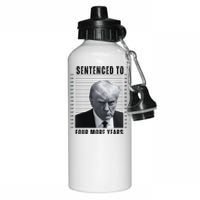 Sentenced To Four More Years Funny President Mugshot Aluminum Water Bottle