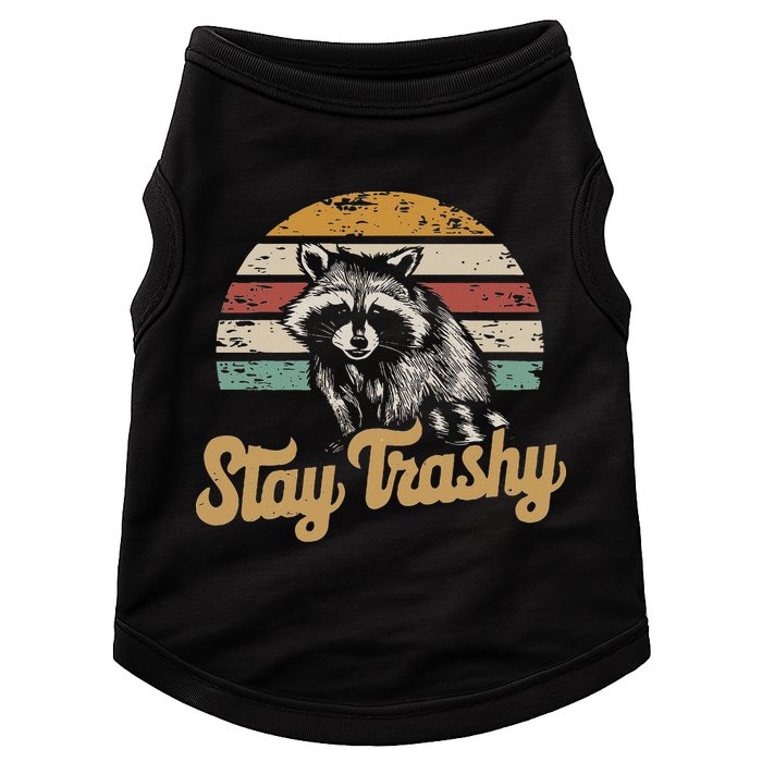 Stay Trashy Funny Opossum Raccoon Internet Memes Funny Meme Doggie Tank