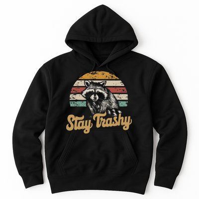 Stay Trashy Funny Opossum Raccoon Internet Memes Funny Meme Hoodie