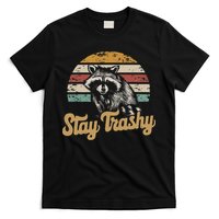Stay Trashy Funny Opossum Raccoon Internet Memes Funny Meme T-Shirt