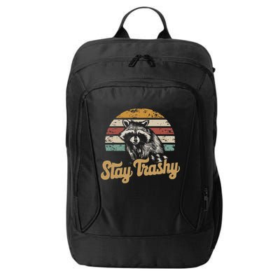 Stay Trashy Funny Opossum Raccoon Internet Memes Funny Meme City Backpack