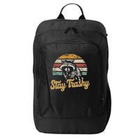 Stay Trashy Funny Opossum Raccoon Internet Memes Funny Meme City Backpack