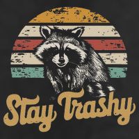 Stay Trashy Funny Opossum Raccoon Internet Memes Funny Meme Adult Drive Performance Visor