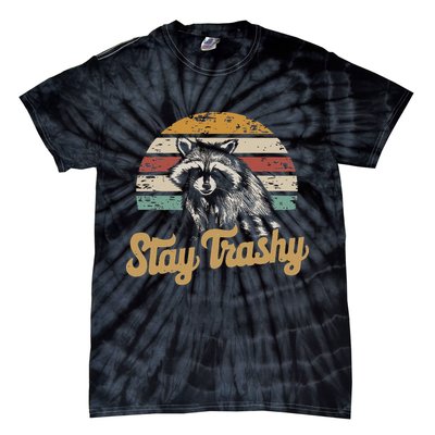 Stay Trashy Funny Opossum Raccoon Internet Memes Funny Meme Tie-Dye T-Shirt