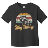 Stay Trashy Funny Opossum Raccoon Internet Memes Funny Meme Toddler T-Shirt