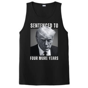 Sentenced To Four More Years Funny Mugshot PosiCharge Competitor Tank