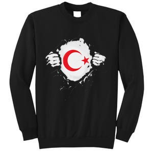 Supper Turkey Flag Turkey Country Sweatshirt