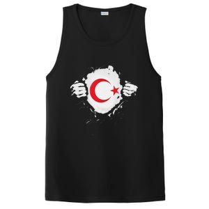 Supper Turkey Flag Turkey Country PosiCharge Competitor Tank