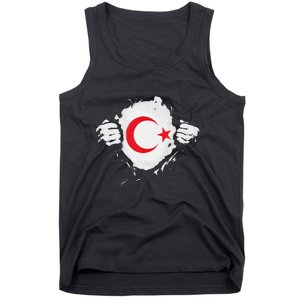 Supper Turkey Flag Turkey Country Tank Top