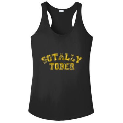 Sotally Tober Funny Alcohol Ladies PosiCharge Competitor Racerback Tank