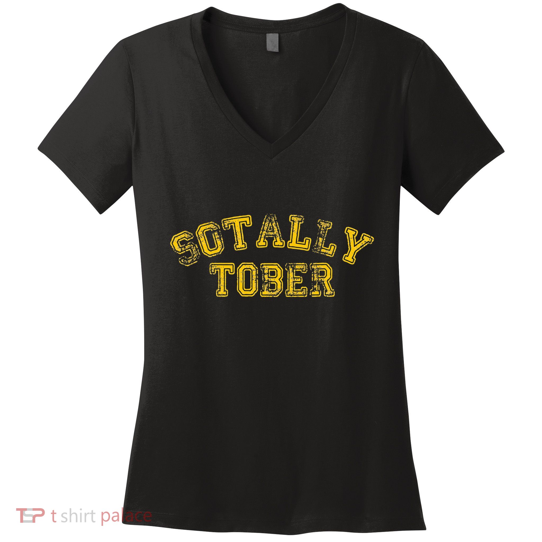 Sotally Tober Funny Alcohol Women's V-Neck T-Shirt