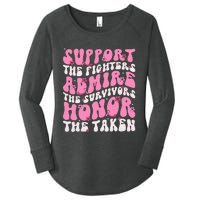 Support The Fighters Admire The Survivors Honor The Taken Women's Perfect Tri Tunic Long Sleeve Shirt