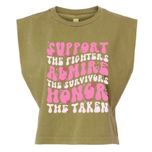 Support The Fighters Admire The Survivors Honor The Taken Garment-Dyed Women's Muscle Tee