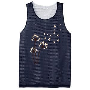 Shih Tzu Flower Fly Dandelion For Dog Mama Dog Lover Mesh Reversible Basketball Jersey Tank