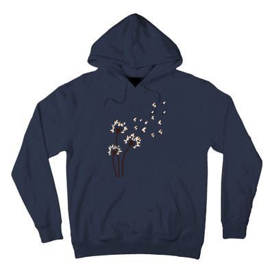 Shih Tzu Flower Fly Dandelion For Dog Mama Dog Lover Tall Hoodie