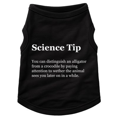 Science Tip Funny Meaning Quote Doggie Tank