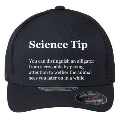 Science Tip Funny Meaning Quote Flexfit Unipanel Trucker Cap