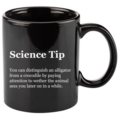Science Tip Funny Meaning Quote 11oz C Handle Ceramic Mug