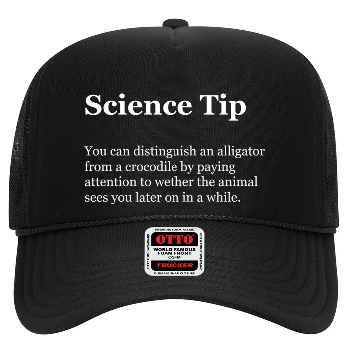 Science Tip Funny Meaning Quote Trucker Hat