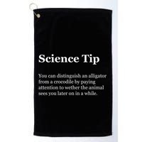 Science Tip Funny Meaning Quote Golf Towel