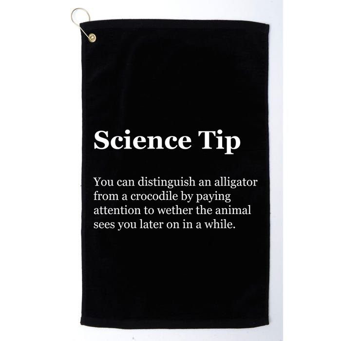 Science Tip Funny Meaning Quote Golf Towel