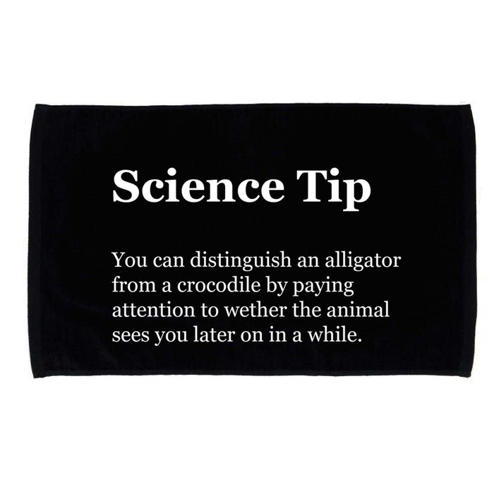 Science Tip Funny Meaning Quote Microfiber Hand Towel