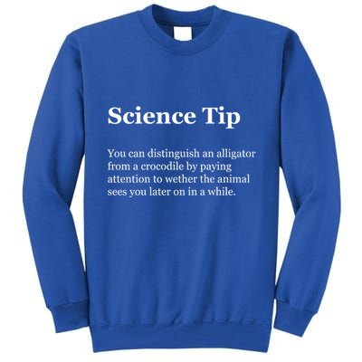 Science Tip Funny Meaning Quote Tall Sweatshirt