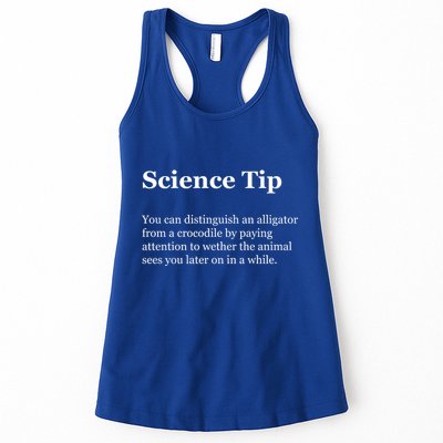 Science Tip Funny Meaning Quote Womens Tank Top