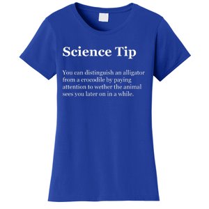 Science Tip Funny Meaning Quote Women's T-Shirt