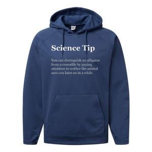 Science Tip Funny Meaning Quote Performance Fleece Hoodie