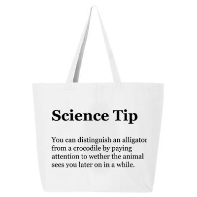 Science Tip Funny Meaning Quote 25L Jumbo Tote