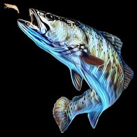Speckled Trout Fishing  & Speckled Trout Bucket Hat