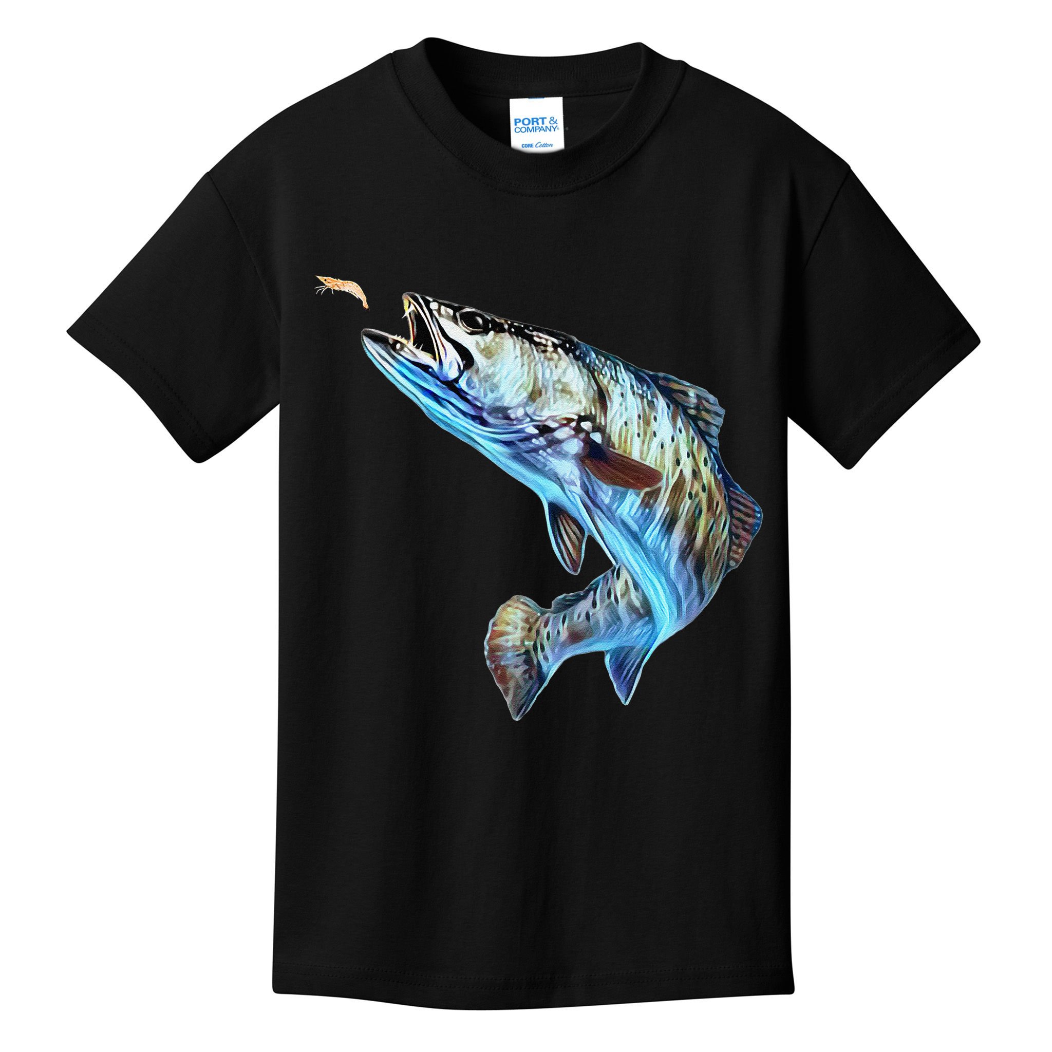 Speckled Trout Fishing  & Speckled Trout Kids T-Shirt