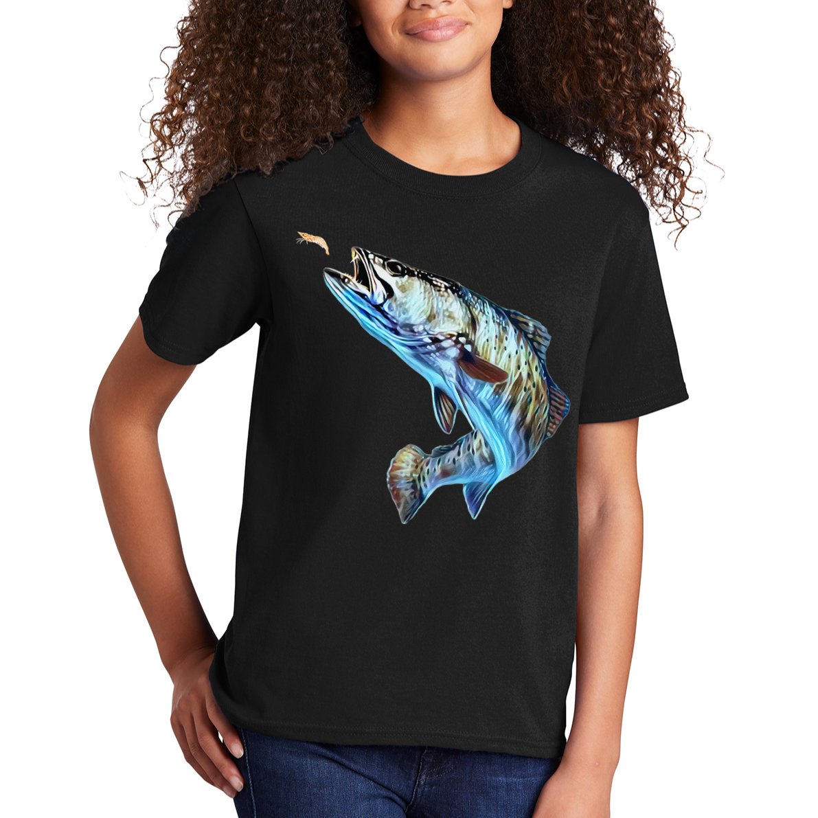 Speckled Trout Fishing  & Speckled Trout Kids T-Shirt