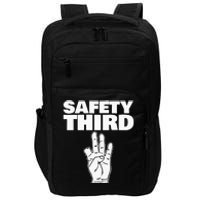 Safety Third funny missing finger Safety Third Impact Tech Backpack