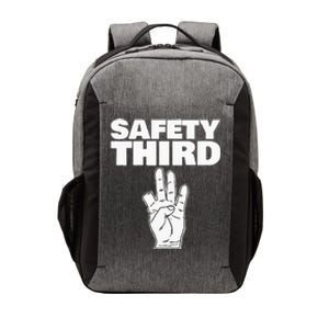 Safety Third funny missing finger Safety Third Vector Backpack