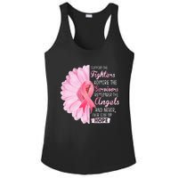 Support The Fighters Admire The Survivors Breast Cancer Ladies PosiCharge Competitor Racerback Tank