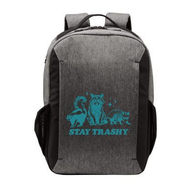 Stay Trashy Funny Raccoon Opossum Skunk Trash Panda Meme Vector Backpack