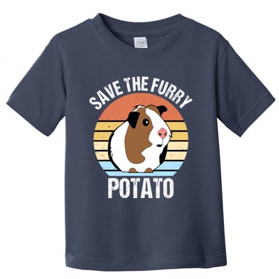 Save The Furry Potato Funny Guinea Pig Toddler T-Shirt