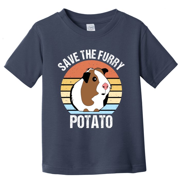 Save The Furry Potato Funny Guinea Pig Toddler T-Shirt