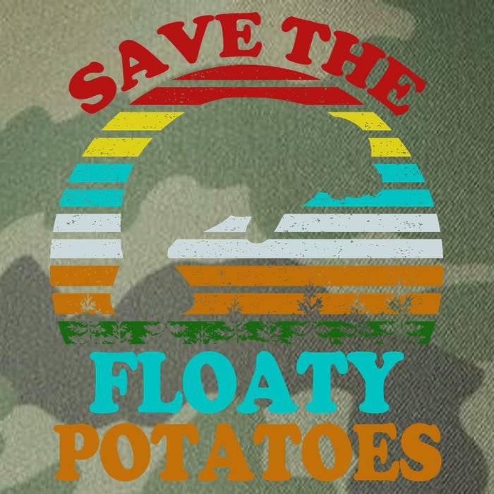 Save The Floaty Potatoes Legacy Tie Dye Trucker Hat