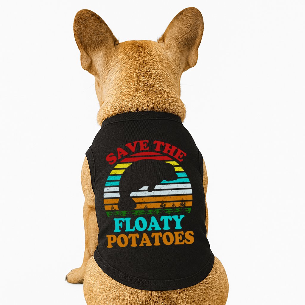 Save The Floaty Potatoes Doggie Tank