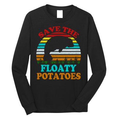 Save The Floaty Potatoes Long Sleeve Shirt