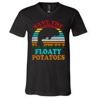 Save The Floaty Potatoes V-Neck T-Shirt