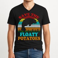 Save The Floaty Potatoes V-Neck T-Shirt